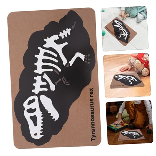 NOLITOY Dinosaurier Holzpuzzle Lernspielzeug für Jahre Montessori Fossil Skelette Holzspielzeug Fördert Kognitive Entwicklung und Hand Auge koordination von NOLITOY