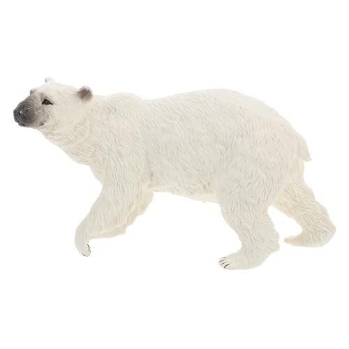 NOLITOY Eisbären Modellfigur aus Kunststoff Realistische Wildtier Dekoration für Lernspielzeug für Weihnachten und Geburtstage Verarbeitet und Sicher im Gebrauch NOLITOY Eisbären Modellfigur aus Kunststoff Realistische Wildtier Dekoration für Lernspielzeug für Weihnachten und Geburtstage Verarbeitet und Sicher im Gebrauch von NOLITOY