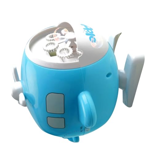 NOLITOY Elektrische Bubble Blower Maschine Seifenblasen Kreativer Hubschrauber Leicht Tragbar Sicher Langlebig Geschenk Für Party Outdoor Spiel Zufällige Farbe Zufällige Farbe von NOLITOY
