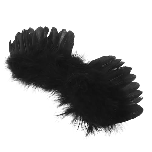 NOLITOY Engel Flügel Schwarz Miniatur Puppenhaus Kostüm Zubehör für Erwachsene für Halloween Weihnachten und Cosplay Rollenspiele NOLITOY Engel Flügel Schwarz Miniatur Puppenhaus Kostüm Zubehör für Erwachsene für Halloween Weihnachten und Cosplay Rollenspiele von NOLITOY