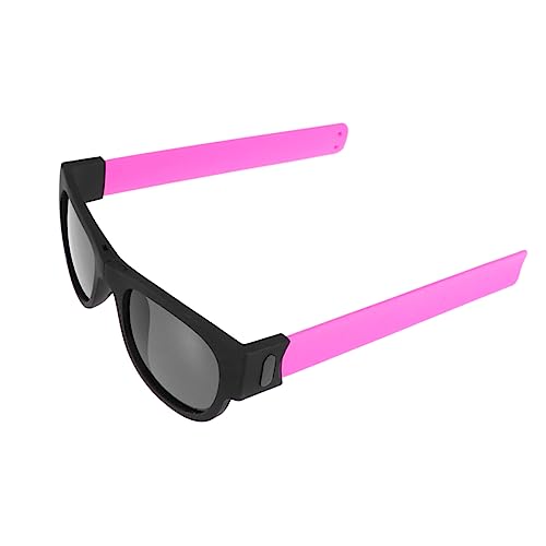 NOLITOY Faltbare Sonnenbrille für Erwachsene Rosy Party Foto Requisiten für Geburtstagsfeiern Neon Partys Halloween Brillenetui Reinigungstuch NOLITOY Faltbare Sonnenbrille für Erwachsene Rosy Party Foto Requisiten für Geburtstagsfeiern Neon Partys Halloween Brillenetui Reinigungstuch von NOLITOY