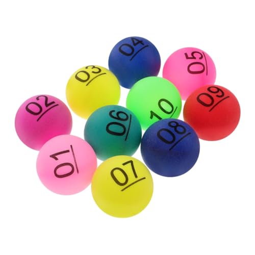 NOLITOY Farbe Zahlenball Kleine Nummerierte Kugeln Bingokugeln Mit Käfig Mini-zahlenkugeln Bunte Bälle Farbige Plastikkugeln Brettspielbälle Spieleabendball Mini-spielbälle Bingo-Zahlen Pp NOLITOY Farbe Zahlenball Kleine Nummerierte Kugeln Bingokugeln Mit Käfig Mini-zahlenkugeln Bunte Bälle Farbige Plastikkugeln Brettspielbälle Spieleabendball Mini-spielbälle Bingo-Zahlen Pp von NOLITOY