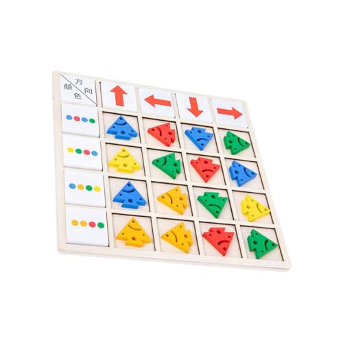 NOLITOY Farbenfrohes Holzpuzzlespiel Lernspielzeug für Farb und Richtungswahrnehmung Pädagogisches Montessori Ab Jahren zur Kognitiven und Motorischen Entwicklung NOLITOY Farbenfrohes Holzpuzzlespiel Lernspielzeug für Farb und Richtungswahrnehmung Pädagogisches Montessori Ab Jahren zur Kognitiven und Motorischen Entwicklung von NOLITOY