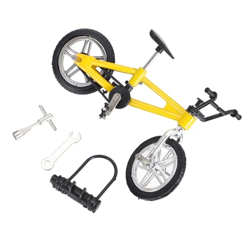 NOLITOY Finger Bike Modell aus Mini Fingerfahrrad für Langlebiges Desktop Fidget Toy Geburtstagsgeschenk für Fahrradliebhaber und Stressabbau von NOLITOY
