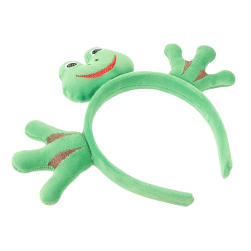NOLITOY Frosch Haarreif für Erwachsene Cartoon Haarband mit Lustigem Froschmotiv Party Kopfschmuck für Frauen Mädchen Kostüm Zubehör und Fotorequisite NOLITOY Frosch Haarreif für Erwachsene Cartoon Haarband mit Lustigem Froschmotiv Party Kopfschmuck für Frauen Mädchen Kostüm Zubehör und Fotorequisite von NOLITOY
