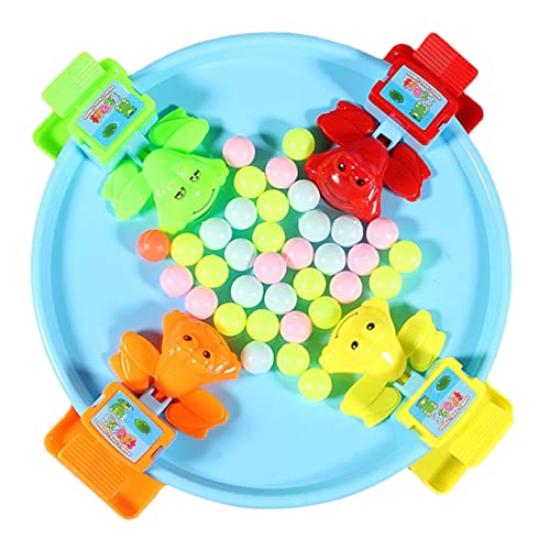 NOLITOY Froschspielzeug Essende Frösche Spielbrett Lernspielzeug Hand Auge Koordination Fördern Spaß Für Ab Jahren Zufällige Farbe Zufällige Farbe von NOLITOY