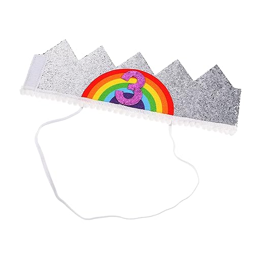 NOLITOY Geburtstagskrone Headdress für Mädchen Farbenfrohes Party Zubehör Leicht und Elegant für Geburtstagsfeiern Geeignet für Verschiedene Anlässe Strapazierfähig und NOLITOY Geburtstagskrone Headdress für Mädchen Farbenfrohes Party Zubehör Leicht und Elegant für Geburtstagsfeiern Geeignet für Verschiedene Anlässe Strapazierfähig und von NOLITOY