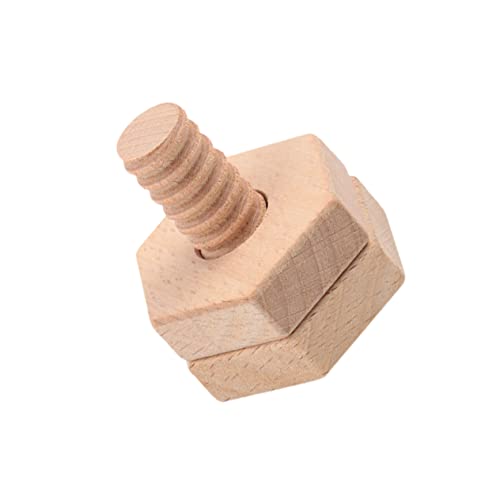 NOLITOY Geometrisches Holzspielzeug für Schraubenspielzeug Handfertigkeit und Logischem aus Hochwertigem Holz Sicher Geruch für Jungen und Jahren NOLITOY Geometrisches Holzspielzeug für Schraubenspielzeug Handfertigkeit und Logischem aus Hochwertigem Holz Sicher Geruch für Jungen und Jahren von NOLITOY