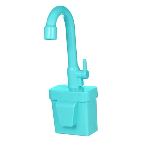 NOLITOY Geschirrspüler Sie Einen Waschbeckenhahn Vorgeben Gefälscht Spielwaschbecken Für Wasserhahn Ersatz Waschmaschine Plastik Blue von NOLITOY