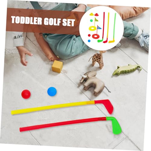 NOLITOY Golfspielzeug Set Outdoor Lernspielzeug für Kleinkinder mit Robustem Realistischem Design für Eltern Junge Mädchen Spiel und Frühe NOLITOY Golfspielzeug Set Outdoor Lernspielzeug für Kleinkinder mit Robustem Realistischem Design für Eltern Junge Mädchen Spiel und Frühe von NOLITOY