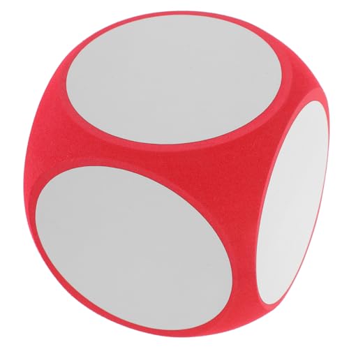 NOLITOY Großer Löschbarer DIY Würfel aus Stabilem Eva Runder Rand Vielseitig für Party Unterricht Mathematikspiele Kreatives Lernen und Spielspaß Roter Schaumstoffwürfel NOLITOY Großer Löschbarer DIY Würfel aus Stabilem Eva Runder Rand Vielseitig für Party Unterricht Mathematikspiele Kreatives Lernen und Spielspaß Roter Schaumstoffwürfel von NOLITOY