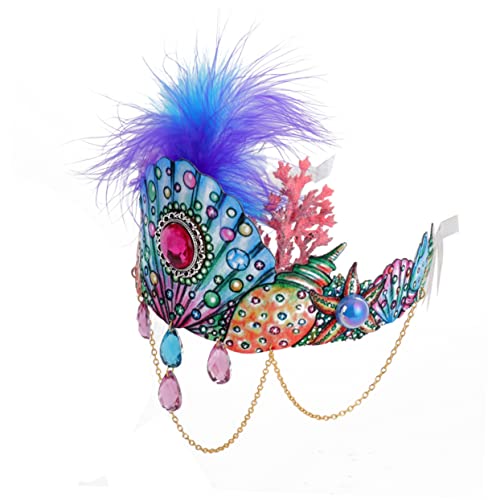 NOLITOY Halloween Haarschmuck Stirnband Federn Leichtes Langlebiges Party Haarband für Damen als Foto Requisite für Kostüm und Festtagsanlässe NOLITOY Halloween Haarschmuck Stirnband Federn Leichtes Langlebiges Party Haarband für Damen als Foto Requisite für Kostüm und Festtagsanlässe von NOLITOY