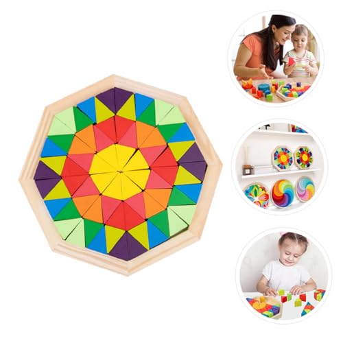 NOLITOY Holz Bausteine Bunte Montessori Lernspielzeug Kreatives Pädagogisches Steckpuzzle für Jungen und Mädchen Fördert Fantasie und Feinmotorik zum Schulanfang NOLITOY Holz Bausteine Bunte Montessori Lernspielzeug Kreatives Pädagogisches Steckpuzzle für Jungen und Mädchen Fördert Fantasie und Feinmotorik zum Schulanfang von NOLITOY