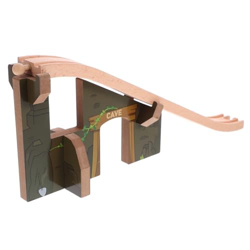 NOLITOY Holz Eisenbahn Brücke Hohe Bogenförmige Zugstrecke Kindgerechtes Holzspielzeug Kompatibel mit Holz Schienen Fördert Kreativität und Spielspaß NOLITOY Holz Eisenbahn Brücke Hohe Bogenförmige Zugstrecke Kindgerechtes Holzspielzeug Kompatibel mit Holz Schienen Fördert Kreativität und Spielspaß von NOLITOY