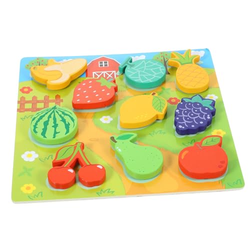 NOLITOY Holz Puzzle für Kleinkinder Lernspielzeug aus Sicherem Holzmaterial Pädagogisches Vorschulspielzeug Farberkennung und Formverständnis Interaktives Eltern Junge Mädchen NOLITOY Holz Puzzle für Kleinkinder Lernspielzeug aus Sicherem Holzmaterial Pädagogisches Vorschulspielzeug Farberkennung und Formverständnis Interaktives Eltern Junge Mädchen von NOLITOY