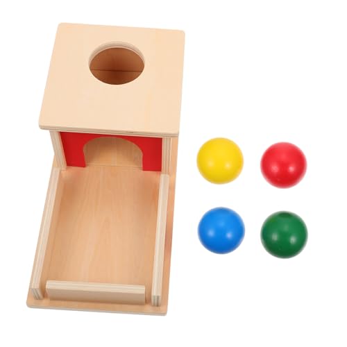 NOLITOY Holzspielzeug Montessori für Holz Hand Auge Koordination Frühpädagogisches Kognitives mit Bällen Leichte Sichere Holzbox für Jungen und Mädchen NOLITOY Holzspielzeug Montessori für Holz Hand Auge Koordination Frühpädagogisches Kognitives mit Bällen Leichte Sichere Holzbox für Jungen und Mädchen von NOLITOY