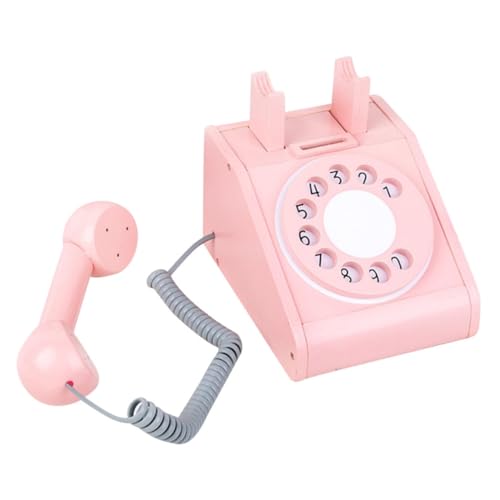 NOLITOY Holzspielzeug Telefon für Simuliertes Vintage Telefon Fördert Kognitive Fähigkeiten Eltern Junge Mädchen Interaktion Geburtstagsgeschenk NOLITOY Holzspielzeug Telefon für Simuliertes Vintage Telefon Fördert Kognitive Fähigkeiten Eltern Junge Mädchen Interaktion Geburtstagsgeschenk von NOLITOY