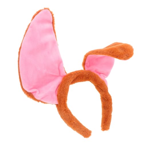NOLITOY Hund Ohr Stirnband aus Weichem Material Bequemes Halloween Kostüm Zubehör für Mädchen Geeignet für Karneval Cosplay Party und Alltag Niedliche Hundeohren Haarreif von NOLITOY