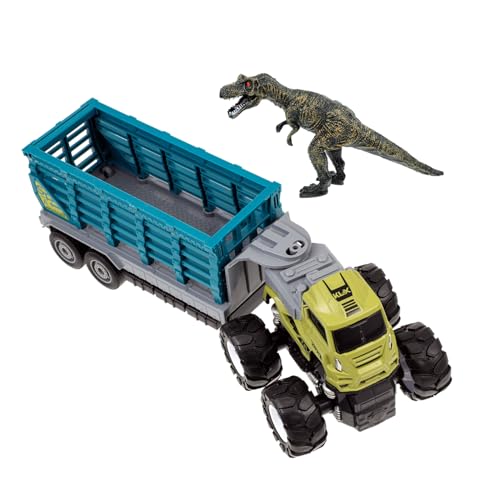 NOLITOY Inertiales Tier Anhänger LKW Modell Funktionaler Heckklappe Geländegängiges Fahrzeug für Kindergeburtstag und Outdoor Spielspaß NOLITOY Inertiales Tier Anhänger LKW Modell Funktionaler Heckklappe Geländegängiges Fahrzeug für Kindergeburtstag und Outdoor Spielspaß von NOLITOY
