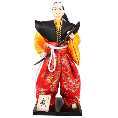 NOLITOY Japanische Samurai Figur Dekoration Traditionelle Japanische Statue für Wohn und Arbeitszimmer Stabile Kunsthandwerk Skulptur NOLITOY Japanische Samurai Figur Dekoration Traditionelle Japanische Statue für Wohn und Arbeitszimmer Stabile Kunsthandwerk Skulptur von NOLITOY