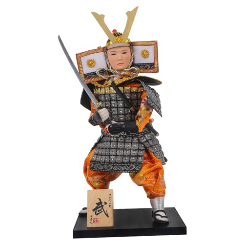 NOLITOY Japanische Samurai deko Figur Detailliert Japanische Krieger Puppe Tischdekoration für Japanisches Zuhause Sammler Geschenk NOLITOY Japanische Samurai deko Figur Detailliert Japanische Krieger Puppe Tischdekoration für Japanisches Zuhause Sammler Geschenk von NOLITOY
