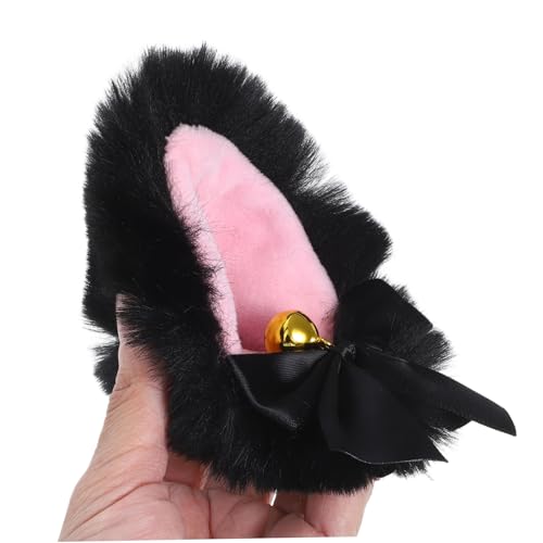 NOLITOY Katzenohren Haarclip mit Glocke Niedliches Haaraccessoire für Damen Party und Halloween Cosplay Weicher Plüsch Langlebig Geschenkidee für Geburtstag und Festtage NOLITOY Katzenohren Haarclip mit Glocke Niedliches Haaraccessoire für Damen Party und Halloween Cosplay Weicher Plüsch Langlebig Geschenkidee für Geburtstag und Festtage von NOLITOY