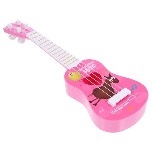 NOLITOY Kindliche Mini Ukulele Gitarre aus Saitiges Musikinstrument für Anfänger Leicht und Handlich Fördert Rhythmus und Kreativität Lernspielzeug und von NOLITOY