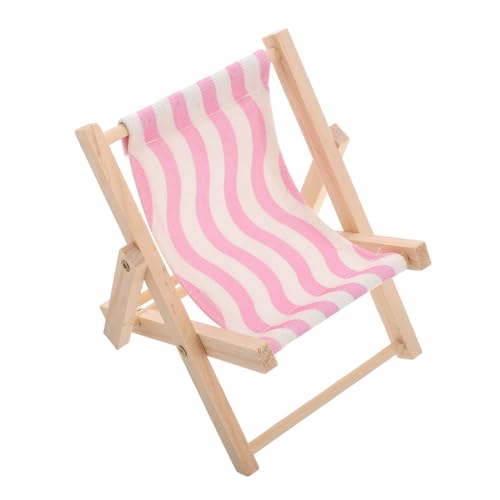 NOLITOY Klappstuhl Telefonhalter Miniatur-Stuhlspielzeug Puppenstubenstühle Niedlicher Stuhl-Telefonhalter Mini Beach Stuhl Stranddekoration für zu Hause winziger Stuhl hölzern Rosa NOLITOY Klappstuhl Telefonhalter Miniatur-Stuhlspielzeug Puppenstubenstühle Niedlicher Stuhl-Telefonhalter Mini Beach Stuhl Stranddekoration für zu Hause winziger Stuhl hölzern Rosa von NOLITOY