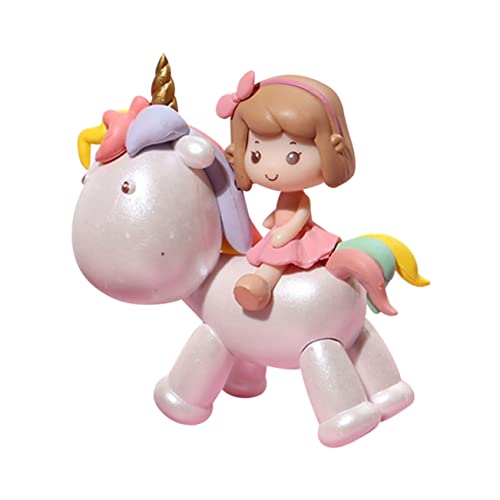 NOLITOY Kleine Einhorn Mädchen Figur Cake Topper Tortendeko Figur Einzigartige Tischdeko für Kindergeburtstag Home Office Schreibtisch Dekoration NOLITOY Kleine Einhorn Mädchen Figur Cake Topper Tortendeko Figur Einzigartige Tischdeko für Kindergeburtstag Home Office Schreibtisch Dekoration von NOLITOY