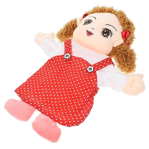 NOLITOY Kreative Handpuppe aus Weichem Plüsch Interaktives Storytelling für Lebendige Cartoon Figur Hautfreundliches Material für Rollenspiele und Kommunikation NOLITOY Kreative Handpuppe aus Weichem Plüsch Interaktives Storytelling für Lebendige Cartoon Figur Hautfreundliches Material für Rollenspiele und Kommunikation von NOLITOY