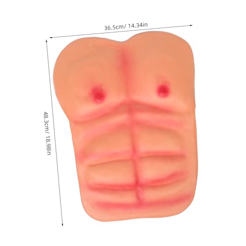 NOLITOY Künstliche Muskel Shorts Herren Muskelkostüm Schaumstoff Muskel Requisite für Karneval Cosplay Party Verkleidung von NOLITOY