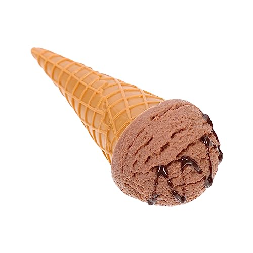 NOLITOY Kunsteis Creme Prop- künstlich Anzeige gefälschtes Modell Kind gefälschte Eistüten gefälschtes Speiseeis Wiederverwendbare Eistüten Eiswaffel aus Plastik PVC Schokolade NOLITOY Kunsteis Creme Prop- künstlich Anzeige gefälschtes Modell Kind gefälschte Eistüten gefälschtes Speiseeis Wiederverwendbare Eistüten Eiswaffel aus Plastik PVC Schokolade von NOLITOY