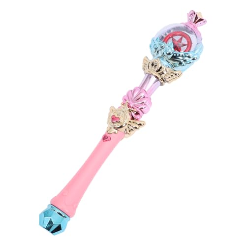 NOLITOY Leuchtender Feenstab aus Abs Glitzernder Zauberstab für Kindergeburtstag Robustes Partylicht mit Sternendesign Rollenspiel und Kostümzubehör für Mädchen NOLITOY Leuchtender Feenstab aus Abs Glitzernder Zauberstab für Kindergeburtstag Robustes Partylicht mit Sternendesign Rollenspiel und Kostümzubehör für Mädchen von NOLITOY