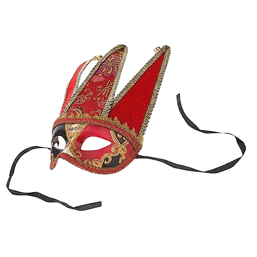 NOLITOY Maskerade Herren Maske für Karneval Halbmaske für Kostümparty Mottoparty Venezianische Maske für Halloween Fasching Langlebig von NOLITOY