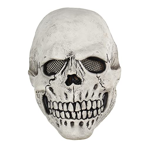 NOLITOY Maskerade-Maske Halloweenmaske Schädel Skelett Neuheitsmaske Horrormaske Maske für Halloween gruselige Masken Halloween-Maske Horror-Zombie-Maske bilden Requisiten Kleidung von NOLITOY