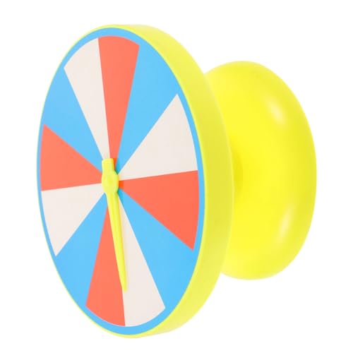 NOLITOY Mathematik drehscheibe Kleines Lehr drehrad Farbige Zahlenblöcke Glatte Rotation Praktische Lernhilfe für Unterricht und Partybedarf von NOLITOY