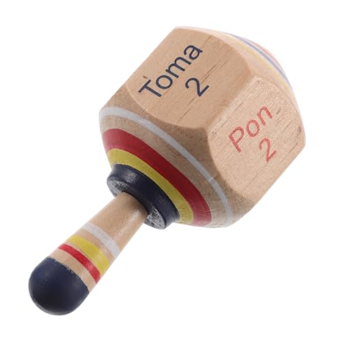 NOLITOY Mexikanischer Holzkreisel Handgefertigt Holz Gyro Konzentrationshilfe Tragbar für Partyaktivitäten Dekoratives DIY Holzspielzeug NOLITOY Mexikanischer Holzkreisel Handgefertigt Holz Gyro Konzentrationshilfe Tragbar für Partyaktivitäten Dekoratives DIY Holzspielzeug von NOLITOY