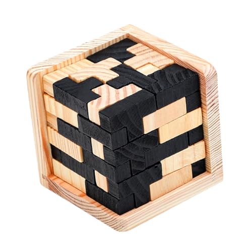 NOLITOY Ming Lock Toy Klassisches Chinesisches Intelligenzspielzeug aus Premium für Erwachsene Glatte Oberfläche Sicher Langlebig Fördert Kreatives und Stressabbau von NOLITOY