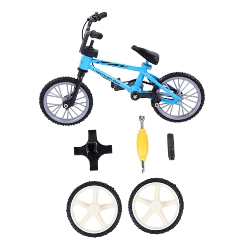 NOLITOY Mini Finger Bike Metallrahmen Modellspielzeug Realistische Details Robust und Verschleißfest als Schreibtisch und Sammlerstück für Jungen und Mädchen Geeignet von NOLITOY