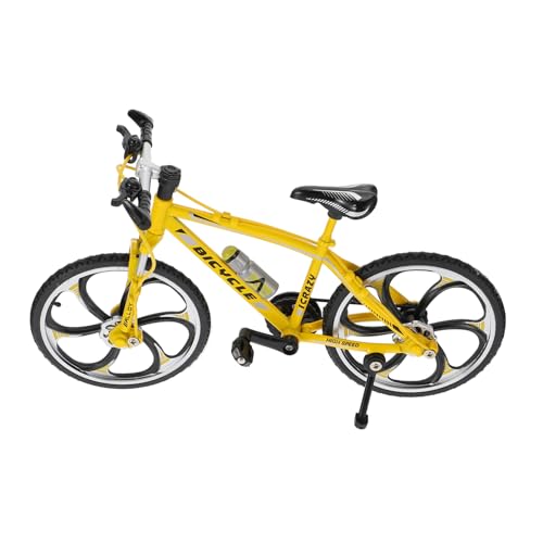NOLITOY Mini Finger Fahrrad aus Stressreduzierendes Drehspielzeug für Fingerakrobatik Desktop Finger Bike für Erwachsene Geschenkidee für Fingertraining und Unterhaltung von NOLITOY