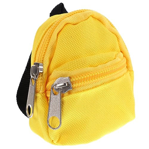 NOLITOY Mini Rucksack Für Puppen Mini Rucksack Mini Tasche Ornamente Miniatur Rucksack Mini Rucksack Ornament Mini Dekoration Dekorativer Rucksack Kleiner von NOLITOY