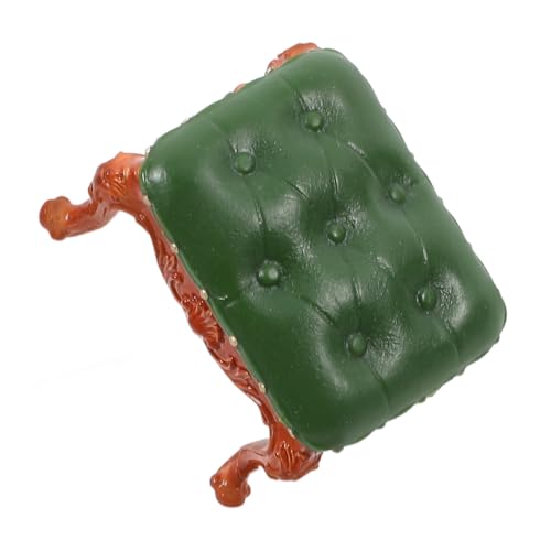 NOLITOY Mini Stuhl Mit Rückenlehne Mini Stuhl Süße Stühle Weiße Miniaturen Modelldekorationen Kleine Retro Minimöbel Für Puppenhäuser Simulieren Puppenhocker Vintage von NOLITOY