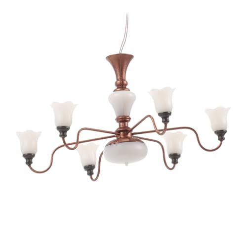 NOLITOY Miniatur Deckenlampe für Puppenhäuser Mikro Szenen Dekoration Vielseitige Tischbeleuchtung Warmes Licht für Wohnräume Geeignet für DIY Projekte und Garten Deko von NOLITOY