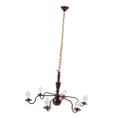 NOLITOY Miniatur Deckenlampe für Sandtischmaterialien Hängende LED Leuchte für Haus Dekoration Warmweiße Lichtfarbe Installieren und Sicher von NOLITOY