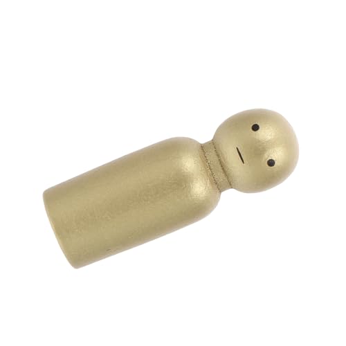 NOLITOY Miniatur Holzpuppe Goldener Junge Dekorative Figur für DIY Mikro Landschaft Puppenhaus Szene Layout Handgefertigtes Holzspielzeug für Wohnraumdeko NOLITOY Miniatur Holzpuppe Goldener Junge Dekorative Figur für DIY Mikro Landschaft Puppenhaus Szene Layout Handgefertigtes Holzspielzeug für Wohnraumdeko von NOLITOY