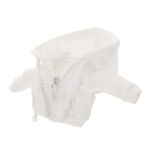NOLITOY Miniatur Puppen Hoodie Weiß Maßstab Bjd Puppe Kleidung Zubehör für Puppenhaus Kreatives Anziehspiel Langlebig Modisches Outfit für Kleine Puppen NOLITOY Miniatur Puppen Hoodie Weiß Maßstab Bjd Puppe Kleidung Zubehör für Puppenhaus Kreatives Anziehspiel Langlebig Modisches Outfit für Kleine Puppen von NOLITOY