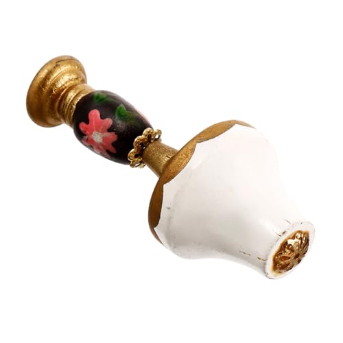 NOLITOY Miniatur Tischlampe Mini Hauslampe Modell Dekoration Miniaturleuchte für Puppenhaus Mikro Szene Stilvolle Mini Lampe für DIY Miniaturhäuser von NOLITOY