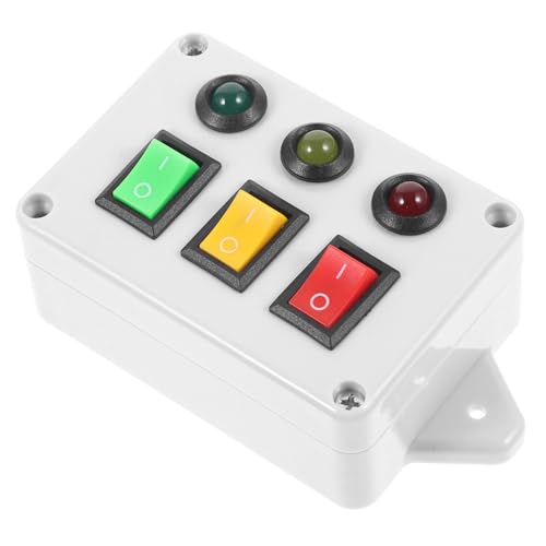 NOLITOY Montessori Busy Board Lichtspielzeug mit Schaltern Pädagogisches DIY Zubehör für Kleinkinder Ab Jahr Leichtes Sicheres Lernspielzeug für Jungen und Mädchen von NOLITOY