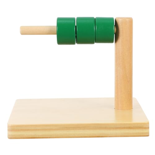 NOLITOY Montessori Holzspielzeug für Zylindrisches Ring zur Kognitiven Farbenfrohes Aktivitätsspiel zur Entwicklung von Feinmotorik und Formverständnis Pädagogisches Lernspielzeug für NOLITOY Montessori Holzspielzeug für Zylindrisches Ring zur Kognitiven Farbenfrohes Aktivitätsspiel zur Entwicklung von Feinmotorik und Formverständnis Pädagogisches Lernspielzeug für von NOLITOY