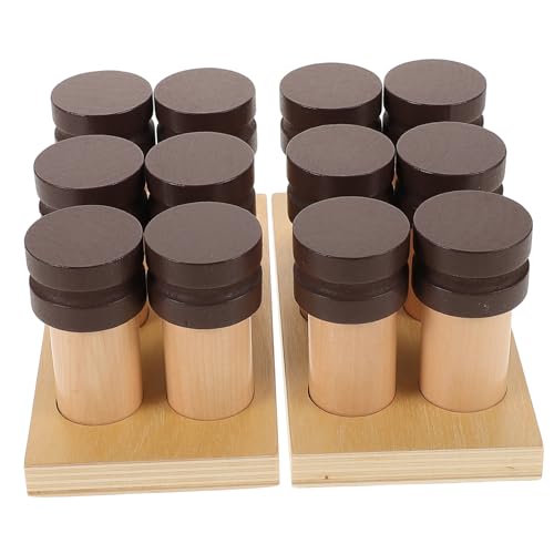 NOLITOY Montessori Lernspielzeug Olfaktorisches Holzspielzeug für Kleinkinder Geruchserkennung Training Sicheres Material Fördert Kreativität und Feinmotorik für Ab Jahr NOLITOY Montessori Lernspielzeug Olfaktorisches Holzspielzeug für Kleinkinder Geruchserkennung Training Sicheres Material Fördert Kreativität und Feinmotorik für Ab Jahr von NOLITOY